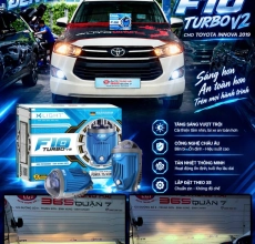 Độ Bi Gầm X-LIGHT F10 TURBO V2 Cho Toyota Innova 2019