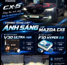 Độ Đèn X-LIGHT V30 ULTRA 2026 & F10 HYPER 2.0 Cho Mazda CX-5