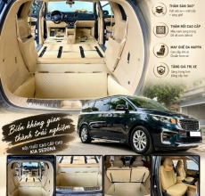 Nâng Cấp Nội Thất Kia Sedona – Ghế Da Nappa & Thảm Sàn 360°