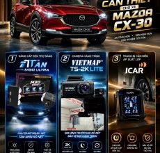Combo Phụ Kiện Nâng Cấp Cho Mazda CX-30 – Thiết Thực & Tiện Nghi
