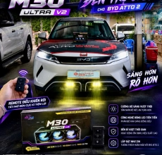 BYD Atto 2 Nâng Cấp Đèn Trợ Sáng Titan M30 Ultra V2