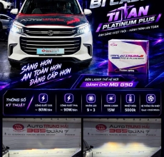 Độ Bi Laser TITAN PLATINUM PLUS Cho MG G50 – Nâng Cấp Ánh Sáng