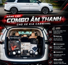 Độ Âm Thanh Audible Physics, Focal & Rockpower Cho Kia Carnival