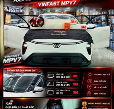 Dán Phim Cách Nhiệt 3M & Cảm Biến Áp Suất Lốp ICAR Cho VinFast MPV7