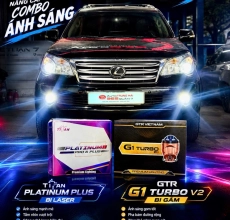 Độ Đèn Lexus GX460 – Combo TITAN PLATINUM PLUS & GTR G1 TURBO V2