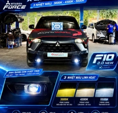 Độ Đèn Bi Gầm Mitsubishi Force – X-LIGHT F10 2.0 NEW