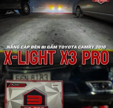 NÂNG CẤP ÁNH SÁNG X-LIGHT X3 PRO CHO XE TOYOTA CAMRY 2010