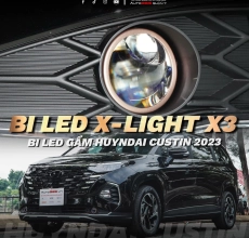 NÂNG CẤP ĐÈN BI LED GẦM X-LIGHT X3 CHO XE HUYNDAI CUSTIN 2023