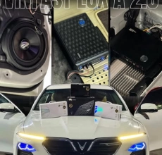 Nâng cấp âm thanh hoàn hảo cho Vinfast Lux A 2.0