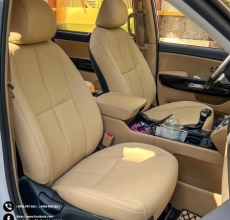 Bọc ghế da bò thật cho xe  Kia Sedona đời 2016