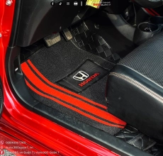 Lót sàn da 360 độ cao cấp cho xe Honda Brio 2019