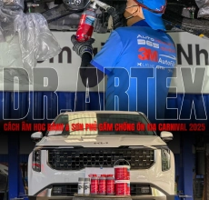 BẢO VỆ GẦM XE - GIẢM ỒN HIỆU QUẢ VỚI DR.ARTEX TỪ NGA