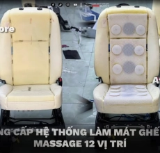  NÂNG CẤP QUẠT MÁT GHẾ & MASSAGE BÓNG HƠI CHO TOYOTA INNOVA 2024