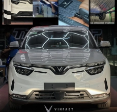  Lót sàn da 360 độ CNC + lót full cốp sau cho xe VF8