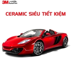 PHIM CÁCH NHIỆT 3M CERAMIC SIÊU TIẾT KIỆM DÒNG XE SEDAN