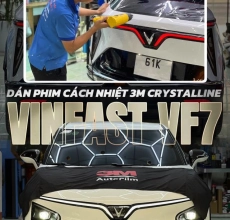  DÁN PHIM CÁCH NHIỆT 3M CRYSTALLINE PRO CHO VINFAST VF7