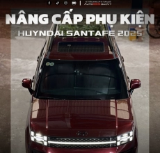 BỆ BƯỚC NGOÀI THEO XE CHO HYUNDAI SANTAFE 2025