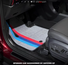  THẢM LÓT SÀN HUVI CAO CẤP + LỚP RỐI CHỐNG BỤI CHO HYUNDAI SANTAFE 2025