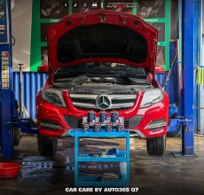 THAY NHỚT VOLTRONIC C+ CHO MERCEDES-BENZ GLK 