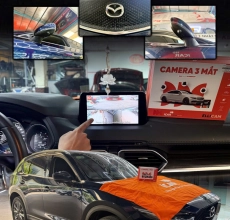 Camera 3 mắt Elliview Y5 Premium | Mazda CX5