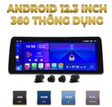  Màn Hình Android S300+ Pro 360 12.3 Inch Thông Dụng