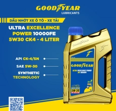 GOODYEAR ULTRA EXCELLENCE POWER HD 10000FE 5W30 CK4