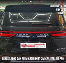 Lexus LX600 2025 | Dán Film Cách Nhiệt 3M Crystalline Pro