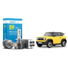 BÓNG LED VINFAST VF3: NAOEVO S9 PRO CHÂN H7