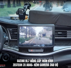 Suzuki XL7 Lắp Đặt Màn Hình Android Zestech ZX ADAS+ Bản Tiêu Chuẩn Có Camera 360
