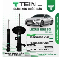 GIẢM XÓC CHO XE LEXUS ES250 (2017-2021) TEIN BASIC