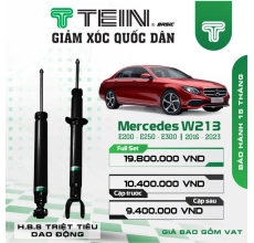 GIẢM XÓC CHO XE MERCEDES E-CLASS W213- E200, E250, E300 (2016+) TEIN BASIC