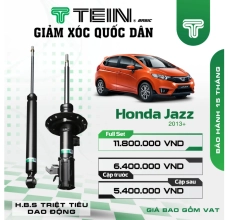 GIẢM XÓC CHO XE HONDA JAZZ (2013+) TEIN BASIC
