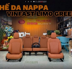 VINFAST LIMO GREEN | BỌC GHẾ DA NAPPA CAO CẤP TẠI AUTO TRUNG HẢI 365 QUẬN 7