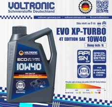 DẦU NHỚT XE Ô TÔ VOLTRONIC ECO XP-TURBO 10W40 DUNG TÍCH 4L