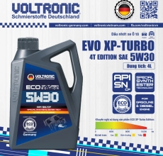 DẦU NHỚT XE Ô TÔ VOLTRONIC ECO XP-TURBO 5W30 DUNG TÍCH 4L