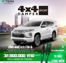 PHUỘC NHÚN PAJERO SPORT 4X4 DAMPER SPORT 2008-2015+