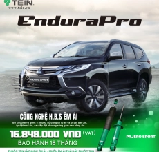 Tein EnduraPro cho xe PAJERO SPORT