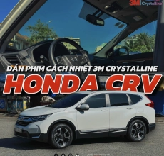 PHIM CÁCH NHIỆT 3M CRYSTALLINE HỒNG NGOẠI DÒNG XE SUV/MPV
