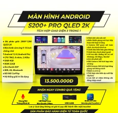 MÀN HÌNH ANDROID TÍCH HỢP CAM 360 WINCA S200+PRO QLED 2K