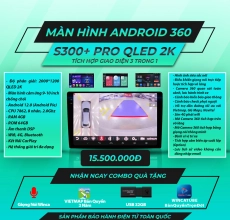 MÀN HÌNH ANDROID TÍCH HỢP CAM 360 WINCA S300+ PRO QLED 2K
