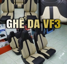 NÂNG TẦM NỘI THẤT CHO VINFAST VF3 VỚI BỘ GHẾ DA CAO CẤP
