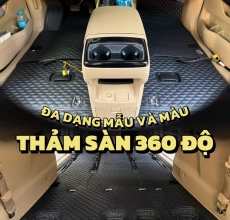 Kia Sedona | Lót sàn 360 độ full xe