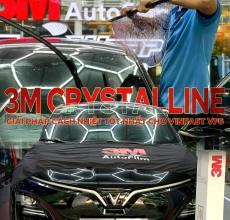 VINFAST VF6 DÁN PHIM CÁCH NHIỆT 3M CRYSTALLINE – GIẢI PHÁP CÁCH NHIỆT HIỆU QUẢ CHO VF6
