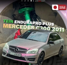 Mercedes C300 – Nâng Cấp Phuộc Nhún Giảm Xóc Tein EnduraPro