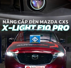 CX5 NÂNG CẤP ĐÈN GẦM X-LIGHT F10 PRO - 3 NHIỆT MÀU