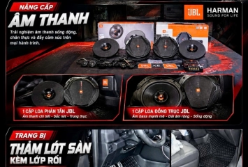 Độ Âm Thanh JBL & Thảm Sàn Cho Toyota Land Cruiser FJ