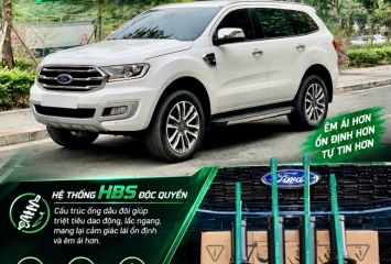 Phuộc TEIN BASIC Cho Ford Everest 2019 – Nâng Cấp Hệ Thống Treo