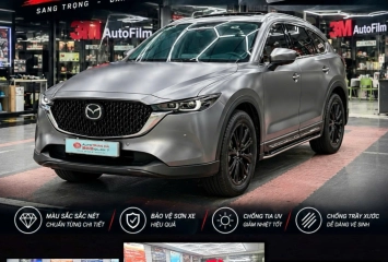 Dán AX Wrap Film Màu Xám Cho Mazda CX-8 – Đổi Mới Diện Mạo