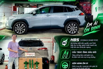 Nâng Cấp Phuộc TEIN EnduraPro Cho Toyota Corolla Cross 